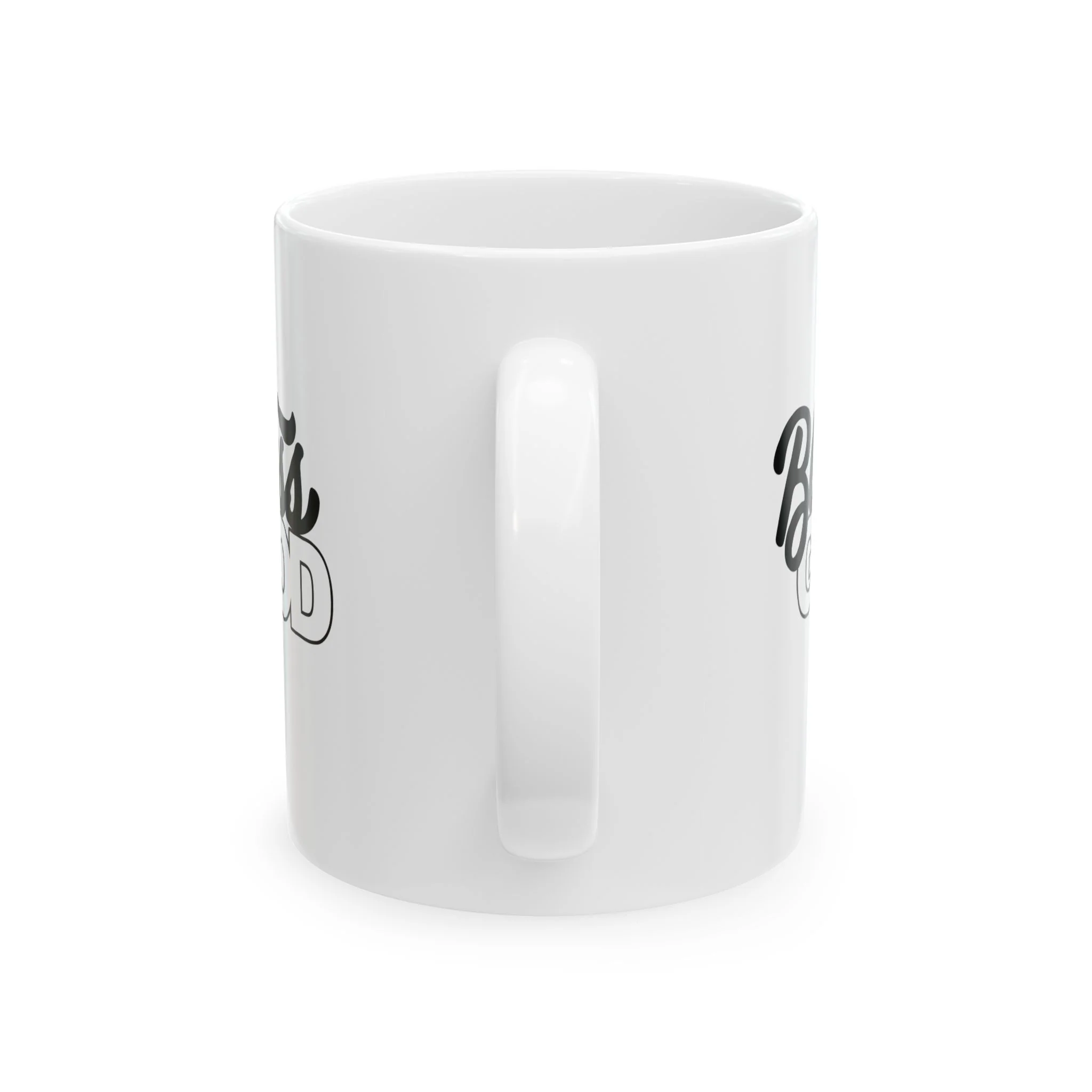 Bless God Ceramic Mug - Image 3